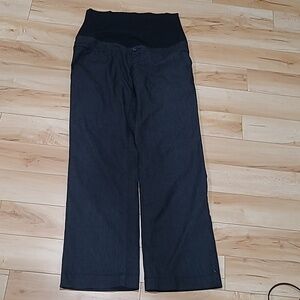 Thyme maternity women's medium grey pants
